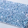 Harman Printed 'Medallion' Microfibre Dish Drying Mat (Blue)