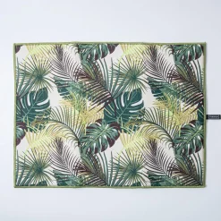 Harman Printed 'Palm Leaf' Microfibre Dish Drying Mat 15x20"