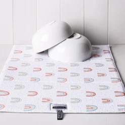 Harman Printed 'Rainbows' Microfibre Dish Drying Mat