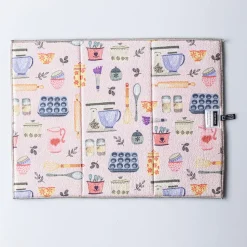 Harman Printed 'Vintage Baking' Microfibre Dish Drying Mat