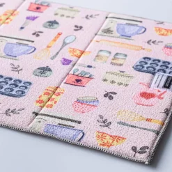Harman Printed 'Vintage Baking' Microfibre Dish Drying Mat