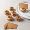 Harman Pumpkin Place Card Holder - Set of 6 (Gold)