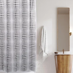 Harman Reinforced Grommet 'Illusion' Polyester Shower Curtain