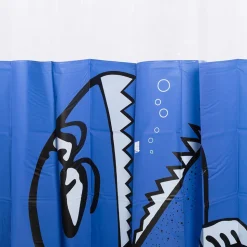 Harman Reinforced Grommet 'Shark' Polyester Shower Curtain