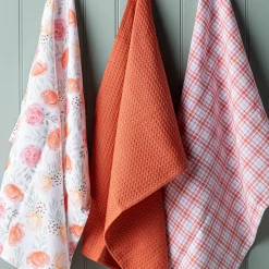 Harman 'Roses' Cotton Kitchen Towel - Set of 3