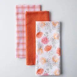 Harman 'Roses' Cotton Kitchen Towel - Set of 3