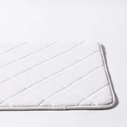 Harman Supreme Memory Foam Bathmat 20"x32" (White)