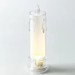 Harman Teardrop Transparent LED Candle Large (Warm White)