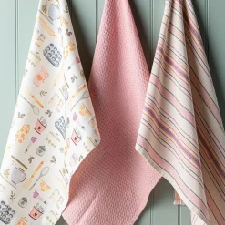 Harman 'Vintage Baking' Cotton Kitchen Towel - Set of 3