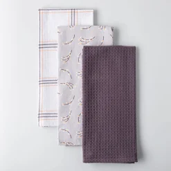 Harman 'Willow' Cotton Kitchen Towel - Set of 3