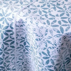 Harman Zipper 'Blue Tile' Patio Tablecloth 60 x 120