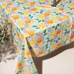 Harman Zipper 'Citrus Water' Patio Tablecloth 60 x 120"