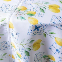 Harman Zipper 'Lemon Tile' Patio Tablecloth 60 x 120