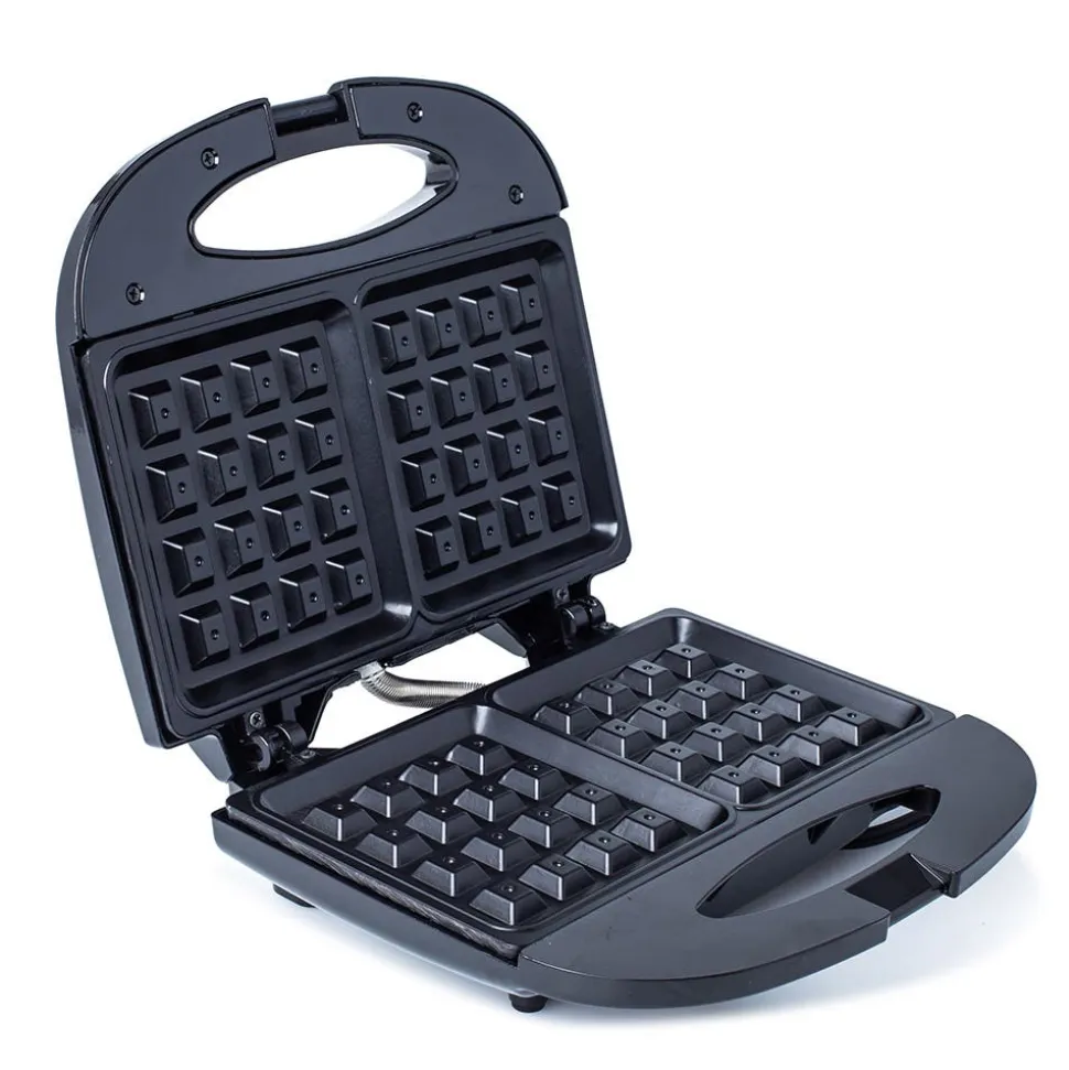 Hauz Living Non-Stick Waffle Maker (Black)