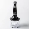 Hauz Multi-Set Blender-Chopper/Whisk - Set of 4 (Black)