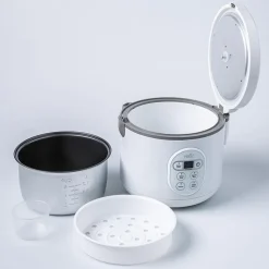 Hauz Steam Smart Rice Cooker and Steamer (White)