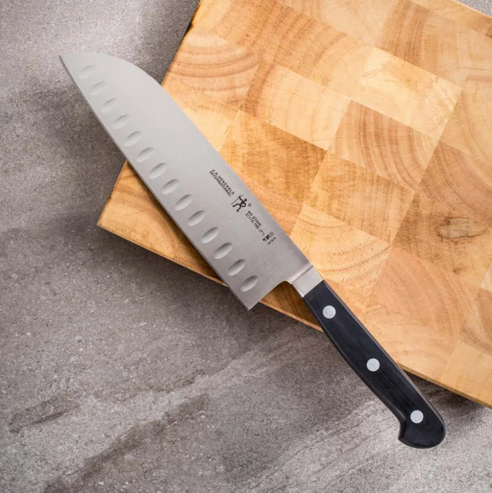 Henckels Classic 7" Santoku Knife with Granton Edge
