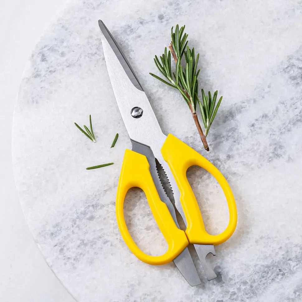 Henckels Kitchen Element Multi Purpose Scissor Stainless steel(Yellow)