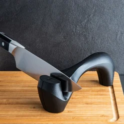 Henckels Kitchen Elements Pull-Through Knife Sharpener (Black)