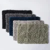 Heritage Home Chenille Noodle Polyester Bathmat 20"x32" (Charcoal)