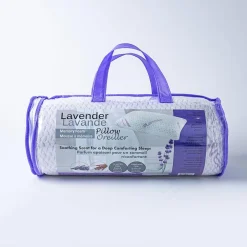 Home Aesthetics Lavender Scented' Bamboo Memory Foam Pillow