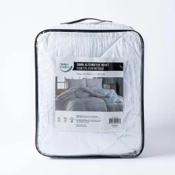 Home Aesthetics Waffle Weave Down Alternative Duvet (King)