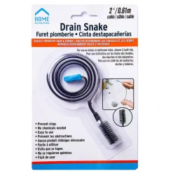 Home Essential Easy To Use Drain Snake Cable (Black)