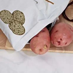 Homeworks Keep Fresh Fabric Potato Storage Bag