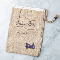 Homeworks Keep Fresh Jute Onion Storage Bag