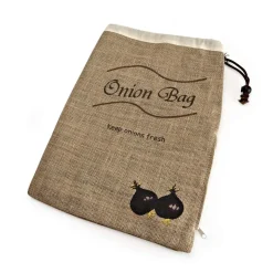 Homeworks Keep Fresh Jute Onion Storage Bag