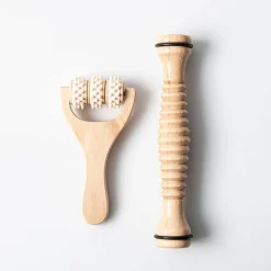 Honey Glow Wood Foot Massage Roller