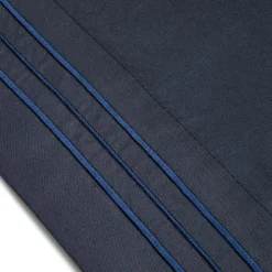 Hotel & Home Ultra-Soft Microfiber King Sheet - Set of 4 (Navy)