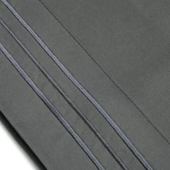 Hotel & Home Ultra-Soft Microfiber King Sheet - Set of 4 (Dark Grey)