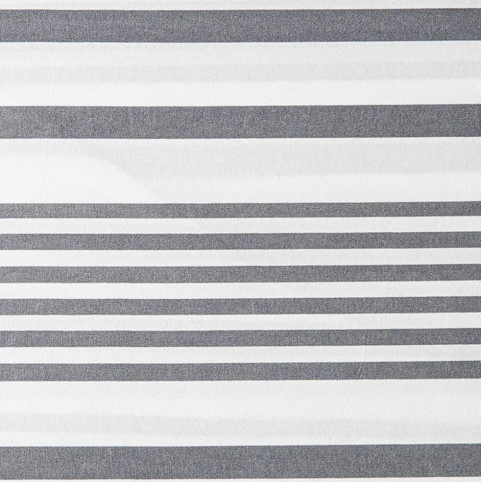 Hotel & Home 'White Striped' Microfiber Sheet 4pc King
