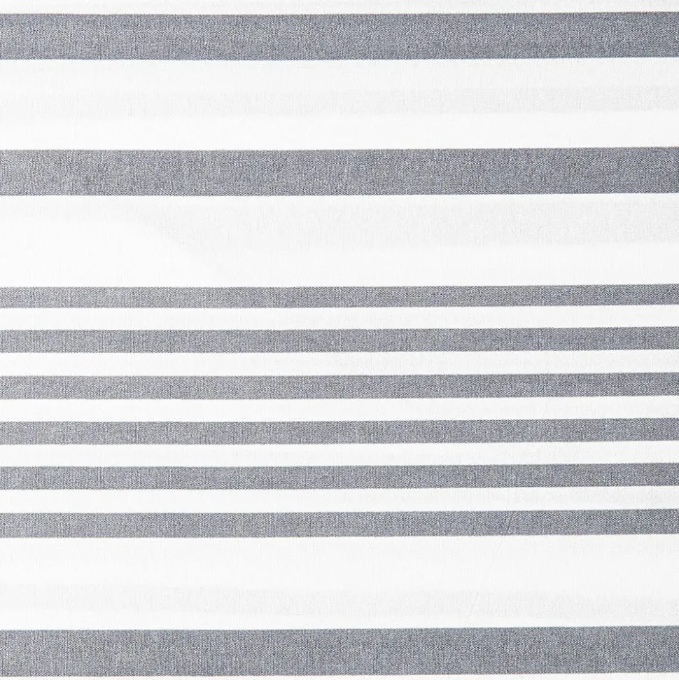 Hotel & Home 'White Striped' Microfiber Duvet Cover 3pc King