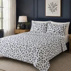Hotel & Home 'Willow' Microfiber Sheet 4pc Queen