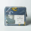 Hotel & Home 'Yellow Lilies' Microfiber Duvet Cover 3pc King