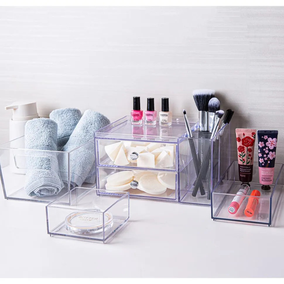 iDesign Clarity Cosmetic & Vanity Organizer (4" x 4")