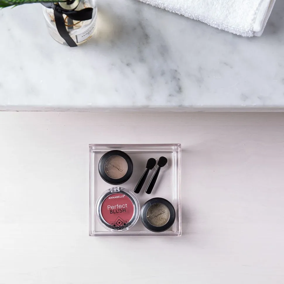 iDesign Clarity Cosmetic & Vanity Organizer (4" x 4")