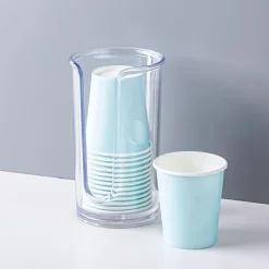 iDesign Clarity Disposable Cup Dispenser (Clear)