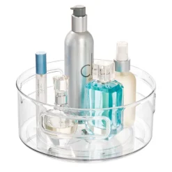 iDesign Clarity Turntable with Handles (Clear)