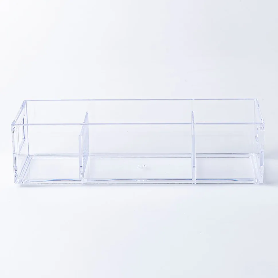 iDesign Clarity Vanity Organizer Catch-All (Clear)