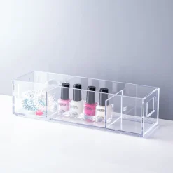 iDesign Clarity Vanity Organizer Catch-All (Clear)