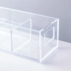 iDesign Clarity Vanity Organizer Catch-All (Clear)
