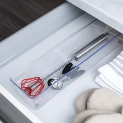 iDesign Linus Drawer Organizer Grand Bin Rectangular 4x16"
