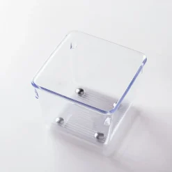 iDesign Linus Drawer Organizer Grand Bin Square 4x4"