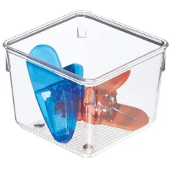 iDesign Linus Drawer Organizer Grand Bin Square 4x4
