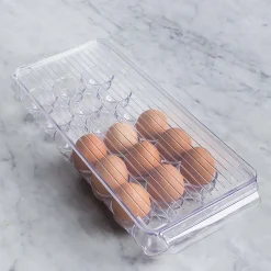 iDesign Linus '21-Egg Capacity' Fridge Binz Egg Holder 6x14.75x3