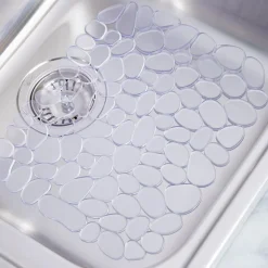 iDesign Pebblz 'Regular' Sink Mat (Clear)