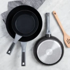 Iko Black Diamond Non-Stick Frypan 9.5" (Black)